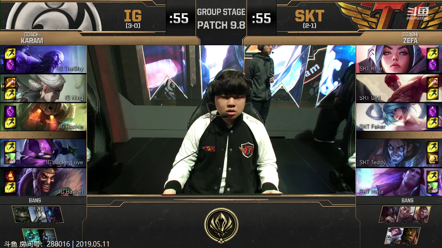 ig夺冠对战skt